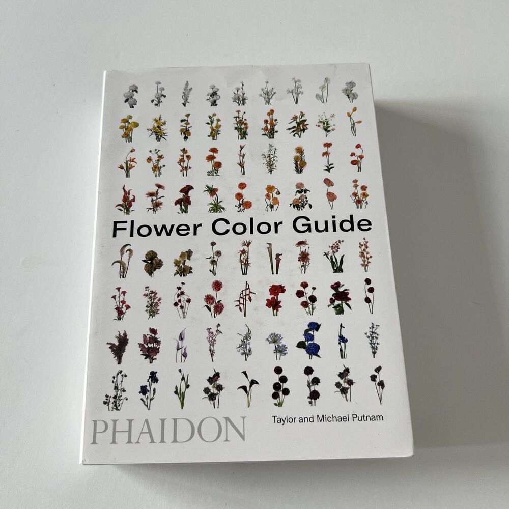 Flower Color Guide by Michael and Taylor Putnam 400 Photos Phaidon Pantone Cards